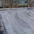 ООО УК "Мой дом" продолжает борьбу со снегом.