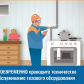 Проведение работ по техническому обслуживанию внутридомового газового оборудования