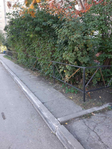 Установка забора по адресу ул. Калмыкова д.8/2😌