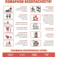 Соблюдайте правила пожарной безопасности!