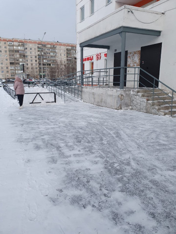 Чистим снег во дворах и на придомовой территории