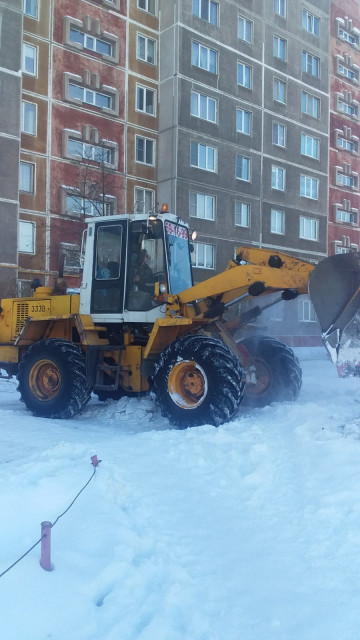 Во всех микрорайонах была произведена уборка снега