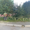 Продолжаем покос травы
